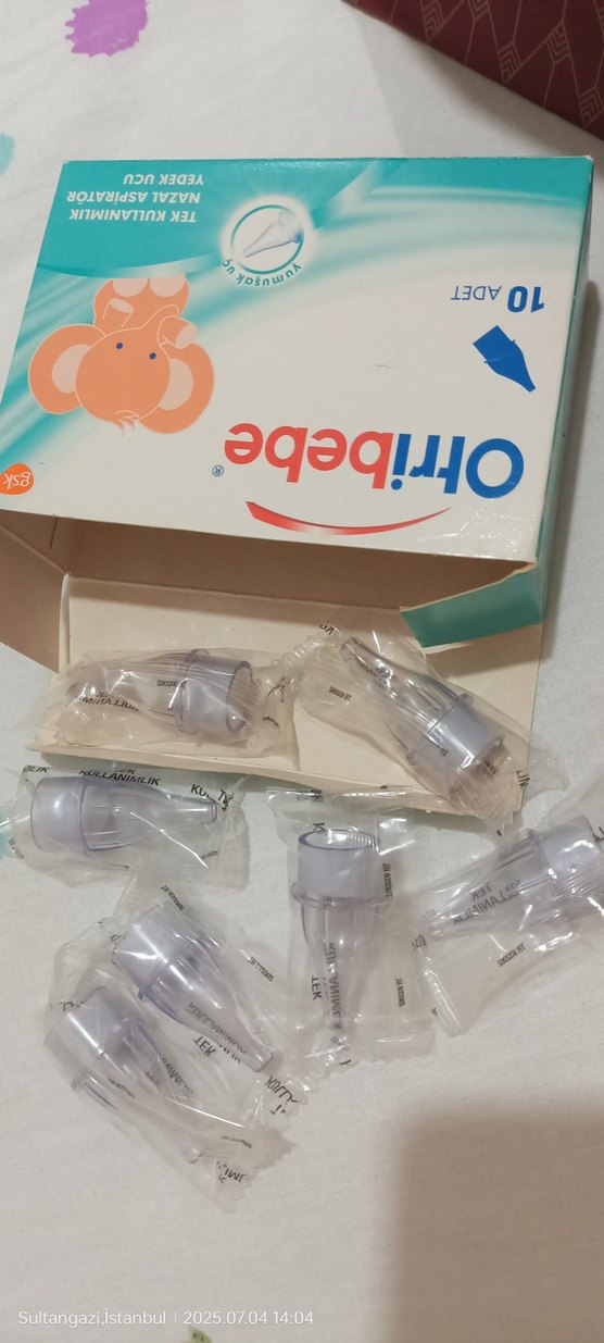 Otribebe Tek Kullanımlık Nazal Aspiratör Yedek uç - Görsel 4