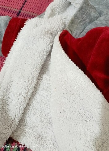 Bebek 6-9 ay polarlı  kadife takım - Görsel 7