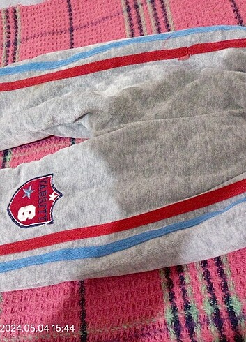 Bebek 6-9 ay polarlı  kadife takım - Görsel 9