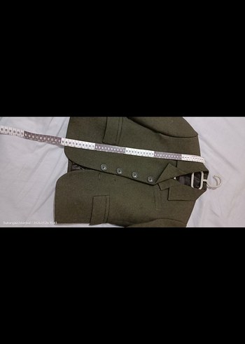 Erkek Keten Füme rengi Ceket ve Yelek Takım - Görsel 5