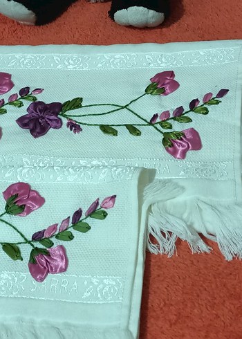 kurdale nakışı 4lü set çeyizlik - Görsel 3