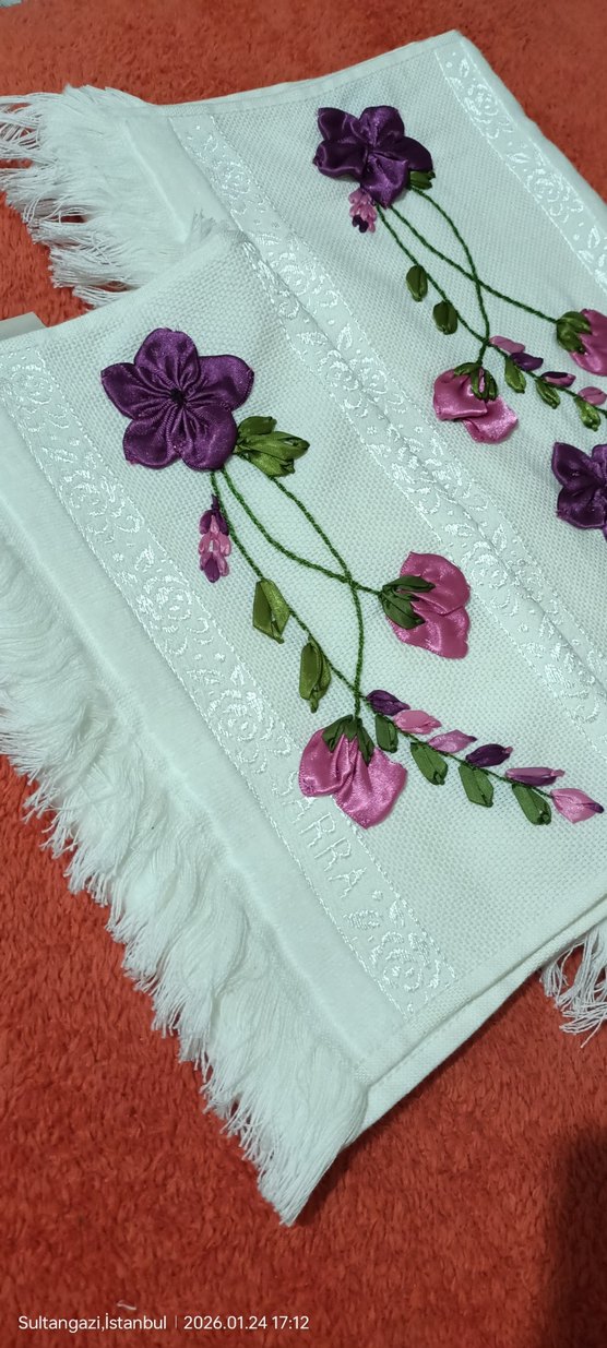 kurdale nakışı 4lü set çeyizlik - Görsel 4