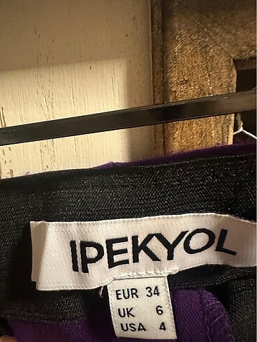 Yüksek bel kumaş pantolon