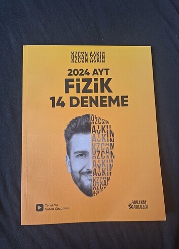 ÖZCAN AYKIN AYT FİZİK 2024 14 DENEME TERTEMİZ