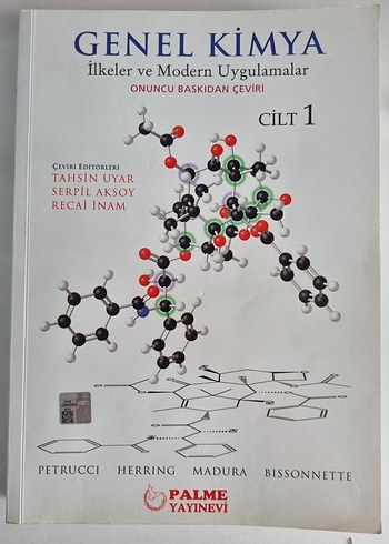 Genel Kimya İlkeler ve Modern Uygulamalar Cilt 1