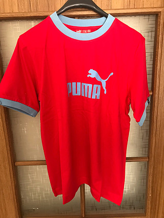 m Beden ORİJİNAL PUMA M BEDEN KIRMIZI TİŞÖRT