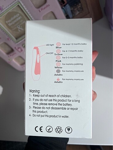 Elektrikli manikür cihazı - Görsel 8