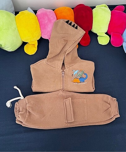 Koton alt üst bebek polar takım