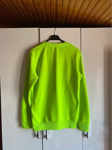 m Beden yeşil Renk Neon yeşil sweat