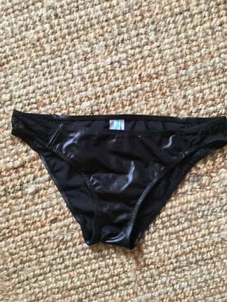 40 Beden siyah Renk Asos siyah scuba bikini altı