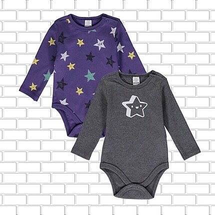 Uzun kollu çıtçıtlı body