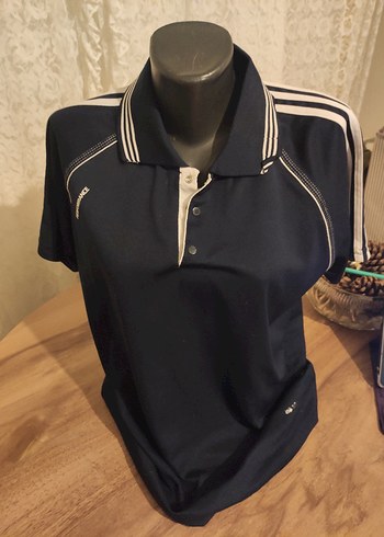 Adidas Lacivert Spor Polo Tisort