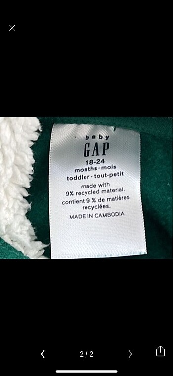 Gap Hoofie