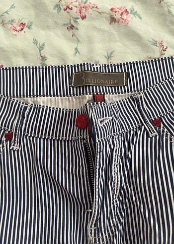 Çizgili Kadın jorts - Görsel 3