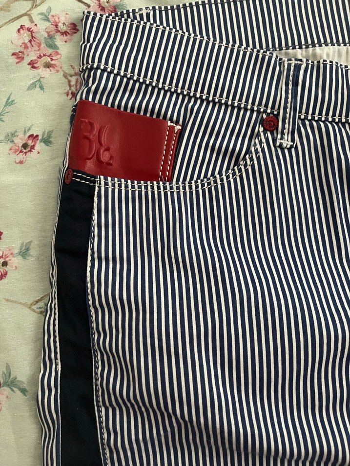 Çizgili Kadın jorts - Görsel 4