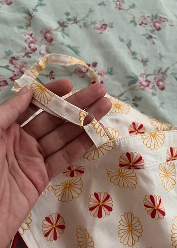 Çiçek Desenli Lolita Elbise - Görsel 6