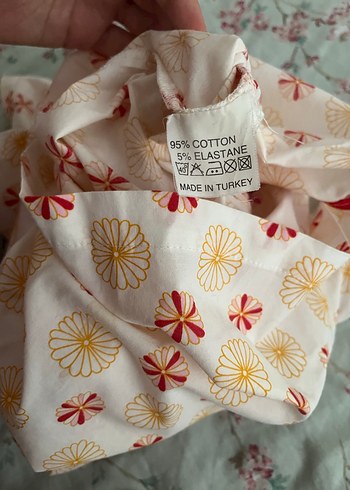 Çiçek Desenli Lolita Elbise - Görsel 7