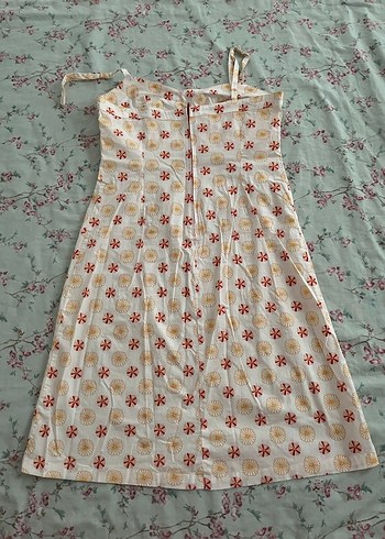 Çiçek Desenli Lolita Elbise - Görsel 2