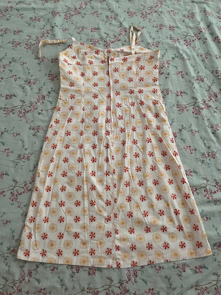 Çiçek Desenli Lolita Elbise - Görsel 2