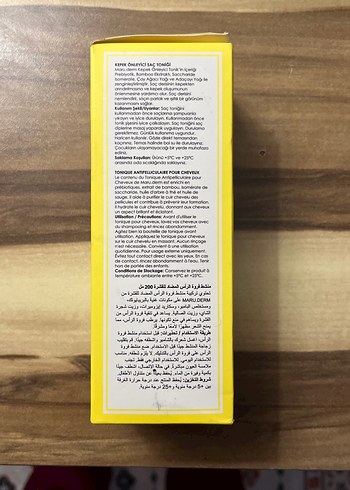 Maru-Derm Kepek Önleyici Saç Toniği 200ml - Görsel 3