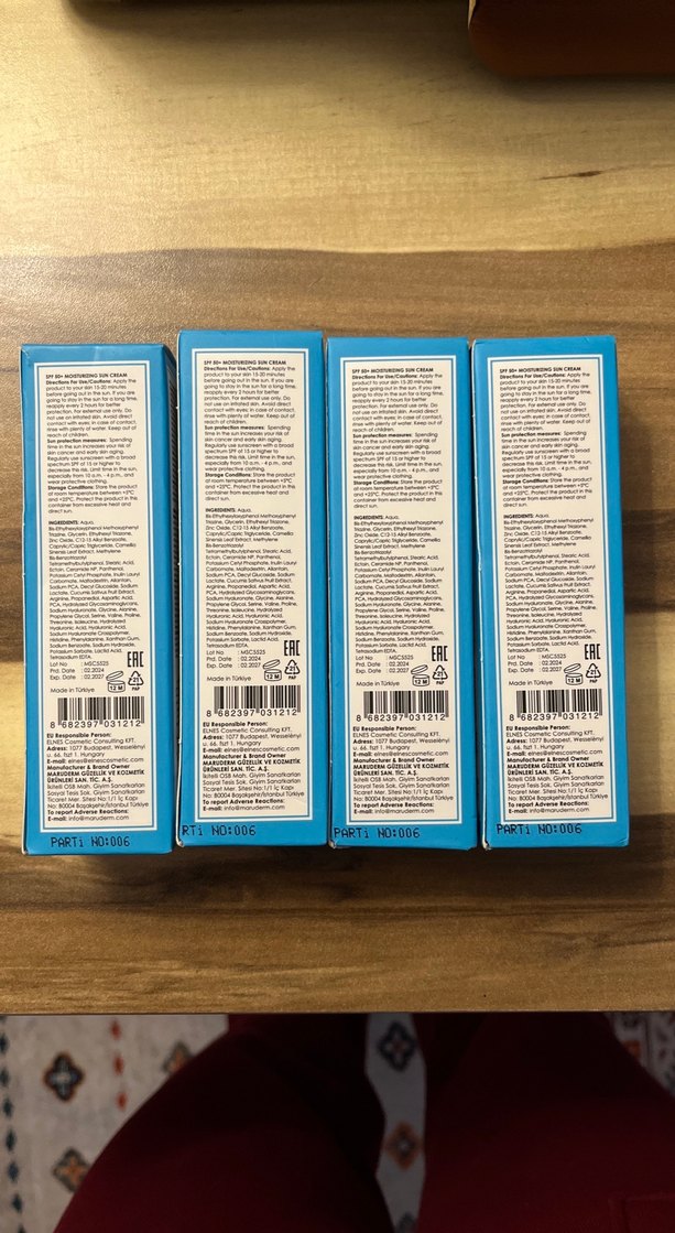 maru-derm SPF 50+ Nemlendirici Güneş Kremi 50 ml - Görsel 3