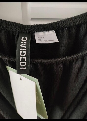 H&M Kadın siyah elbise 