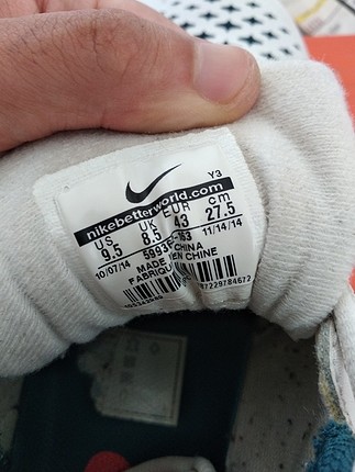 Nike air max cage tenis ayakkabısı 