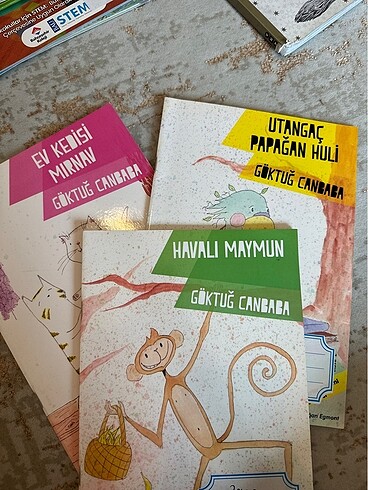 Okul öncesi 1-2 sınıf okuma kitabı 3 kitap