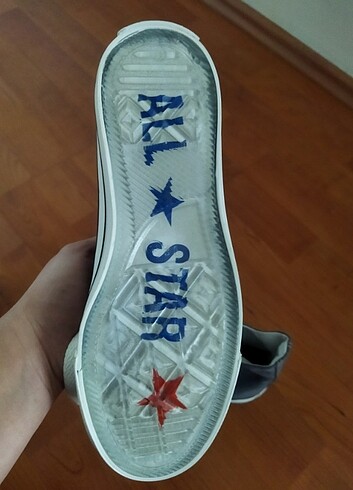 38 Beden gri Renk Converse SPOR AYAKKABI
