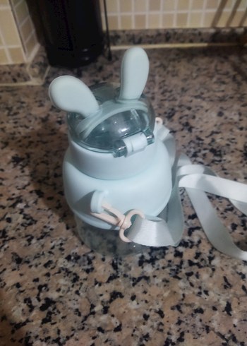 Diğer Mavi Pastel Kulplu ve Kayışlı SULUK