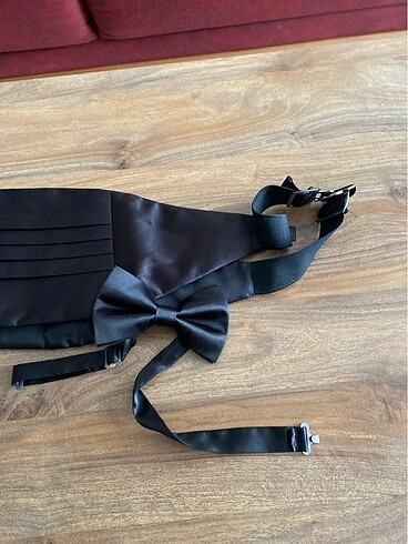 Hatemoğlu erkek damat kemer ve papyon - Görsel 8