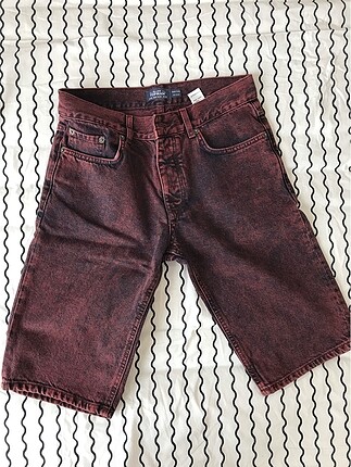 Topman jean erkek şortu
