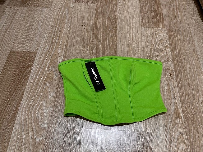Straplez korse top