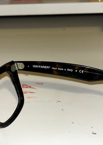 Orjinal Ray-Ban Wayfarer Gözlük camsız - Görsel 2