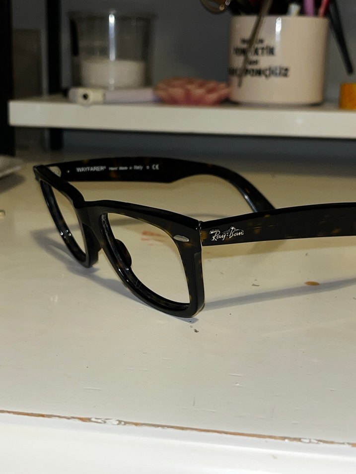 Orjinal Ray-Ban Wayfarer Gözlük camsız - Görsel 4