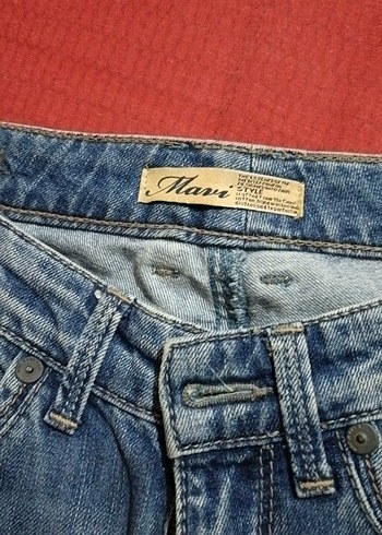 Mavi Jeans Rahat Kesim Günlük Mavi Denim Kadın Jean