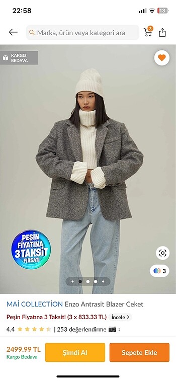 Blazer cekett