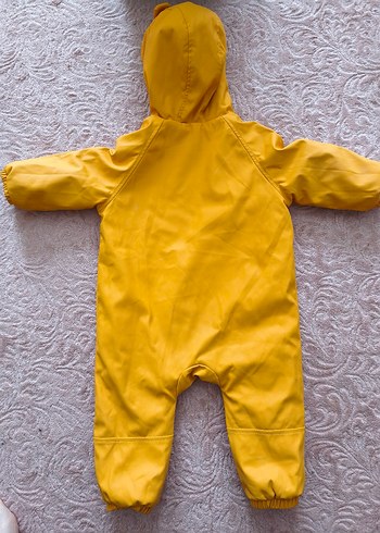 Sarı Fermuarlı Bebek Erkek Tulum - Görsel 2