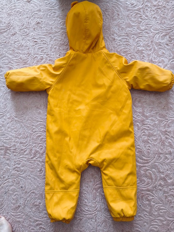 Sarı Fermuarlı Bebek Erkek Tulum - Görsel 2