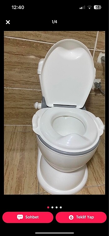 Çocuk Lazımlık klozet