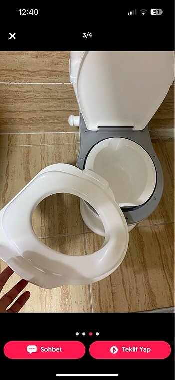 Beden Çocuk Lazımlık klozet