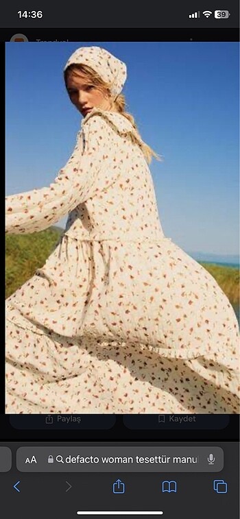 Defacto woman tesettür manuka - Görsel 2