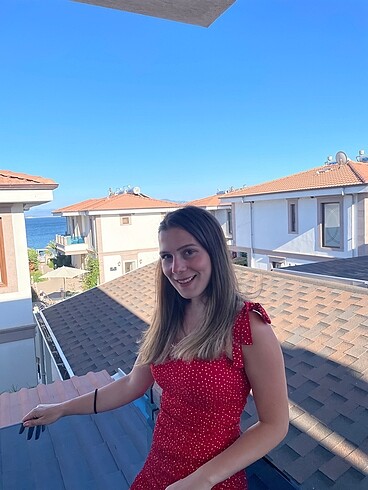 LC Waikiki Kırmızk elbise