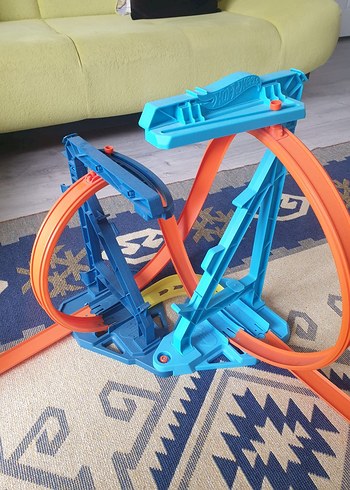 Beden mavi Renk Renkli Mavi Çocuk Yarış Pisti Oyuncağı