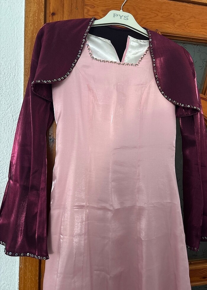 Genç kız gece elbisesi - Görsel 2