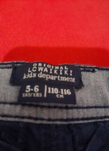 5 Yaş Beden lacivert Renk Çocuk Jean pantolon