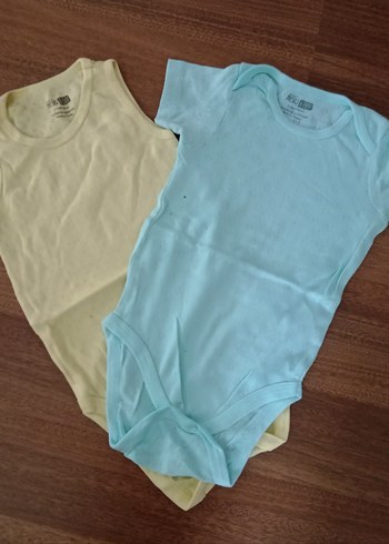 Diğer Gri Pamuklu Erkek Bebek Kısa Kollu Body