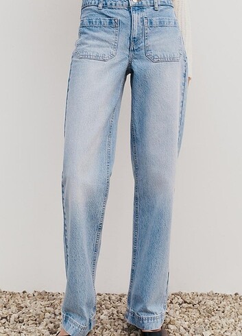 36 Beden Zara Yüksek Bel Bootcut Jean