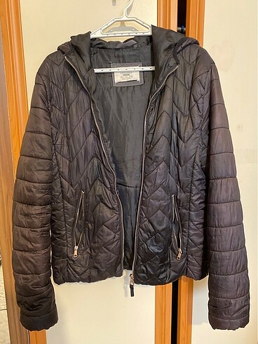 Bershka Bershka siyah sisme mont