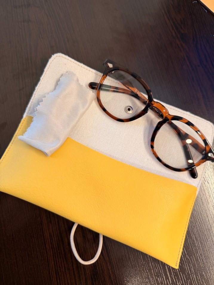 Bilge Karga Mavi Işık Koruyucu Kahverengi Gözlük - Görsel 2